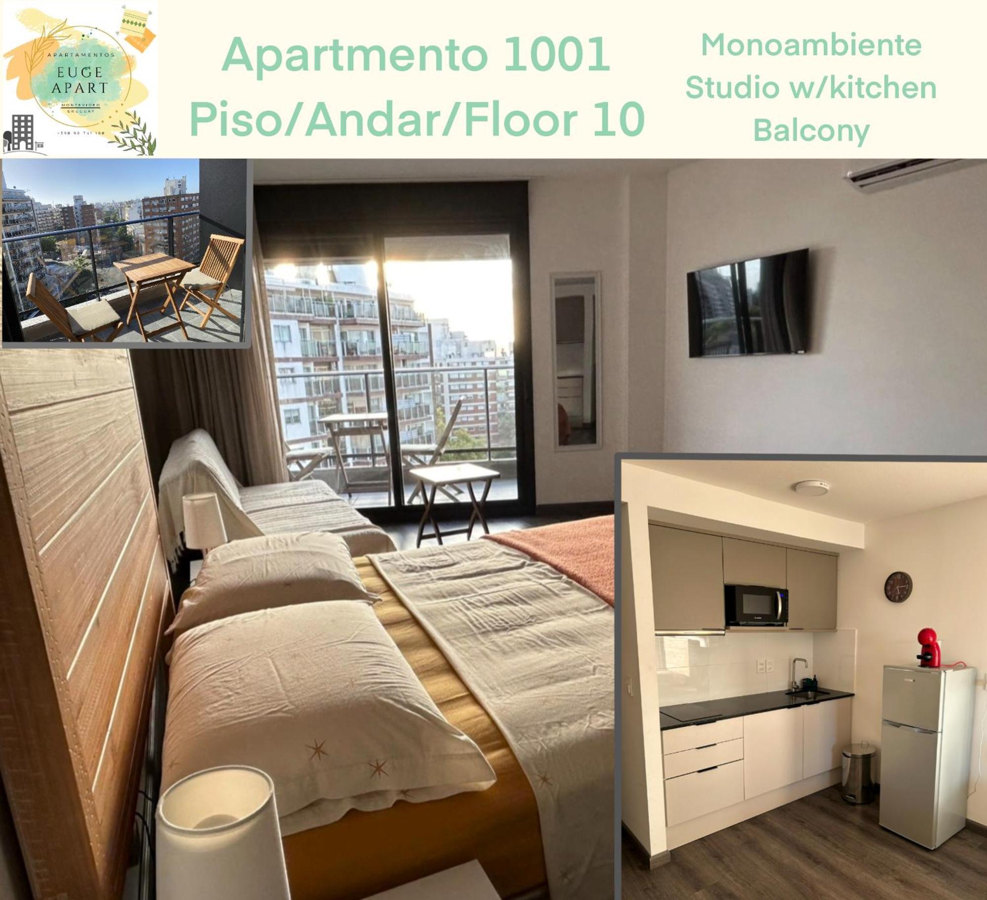 Euge Apart Montevideo Kültér fotó
